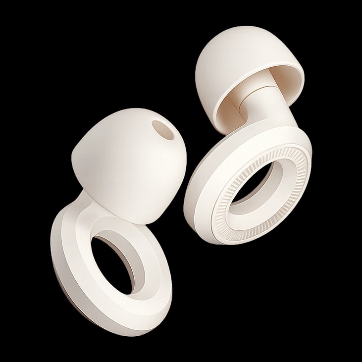 Noro Ear Plugs, par čepića za uši u boji peska